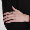 Punk Snake Charm Ring Men’s Stainless Steel 316L Cool Boyfriend Gift #9-#13 Trend Jewelry Gothic Animal Anillos Accessory