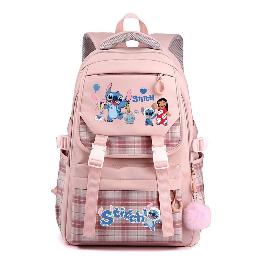 Cute Cartoon Print Animation Schoolbag Junior High School Students Versatile Casual Backpack