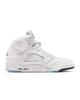 HQ7978-103 Nike Air Jordan 5 Retro "White/Metallic Silver"