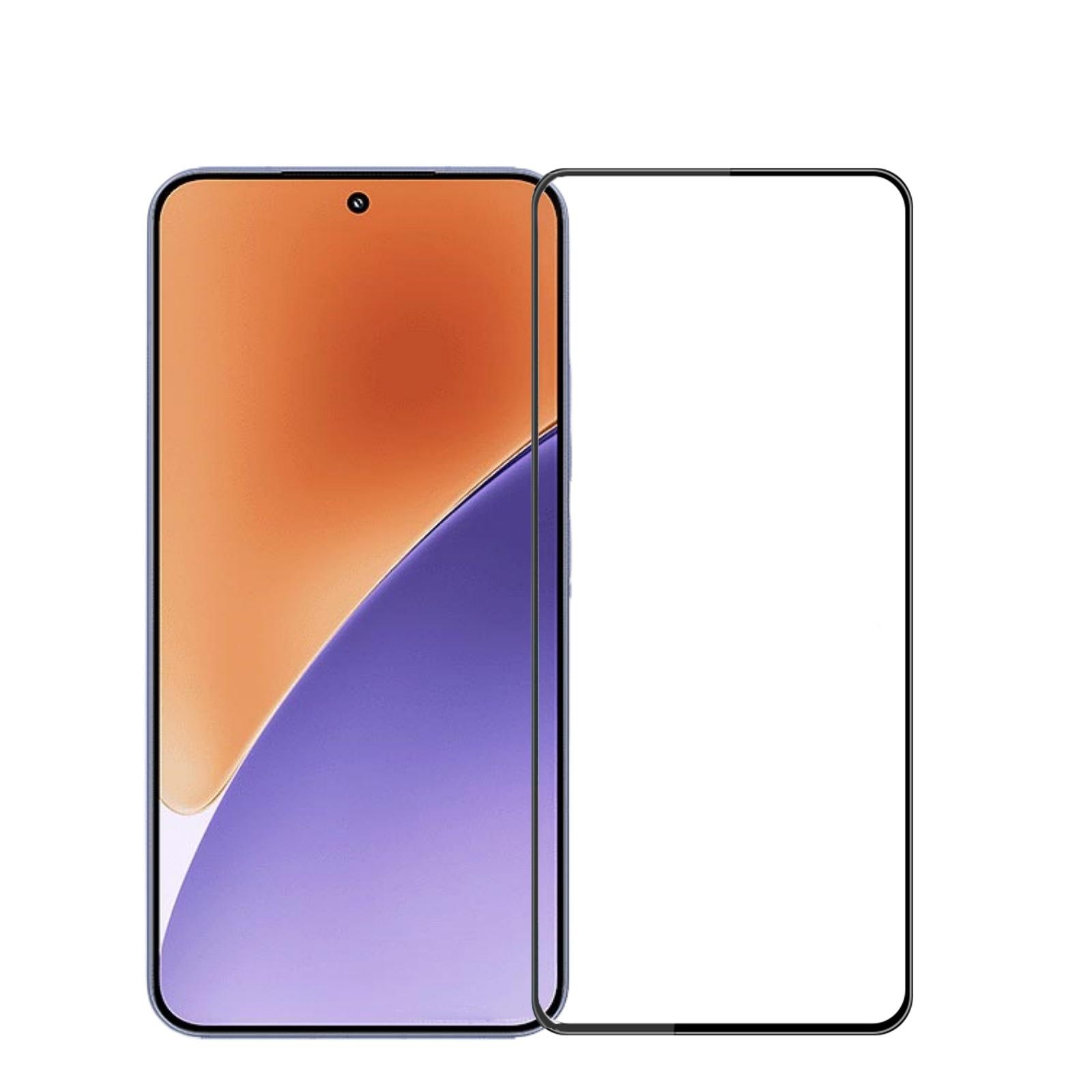 

Для Xiaomi 15 Захисне скло MOFI 9H 3D Вигнута плівка із загартованого скла Black