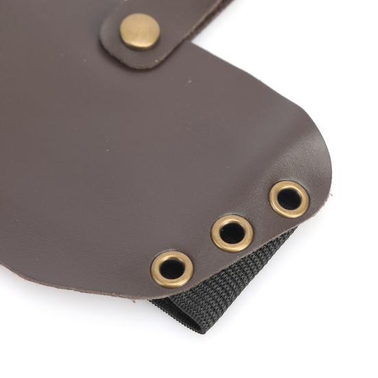 1Pc Motorcycle Shoe Cover Protective Wear Resistant Faux Leather Gear Shift Pad Boot Protector for Motorbike