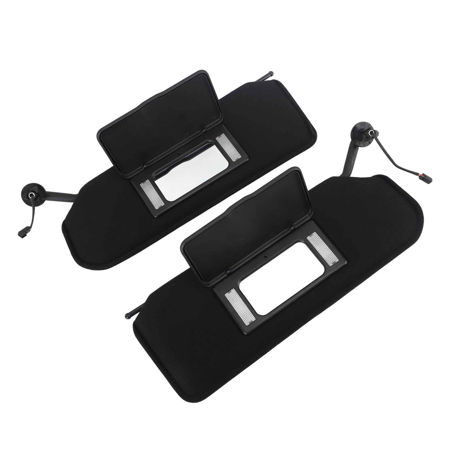 

1 Pair Sun Visors with Lights and Mirrors for Chevrolet Corvette C5 and Right J-ouuo (10442034) 1997-2004 (Left Replacement)