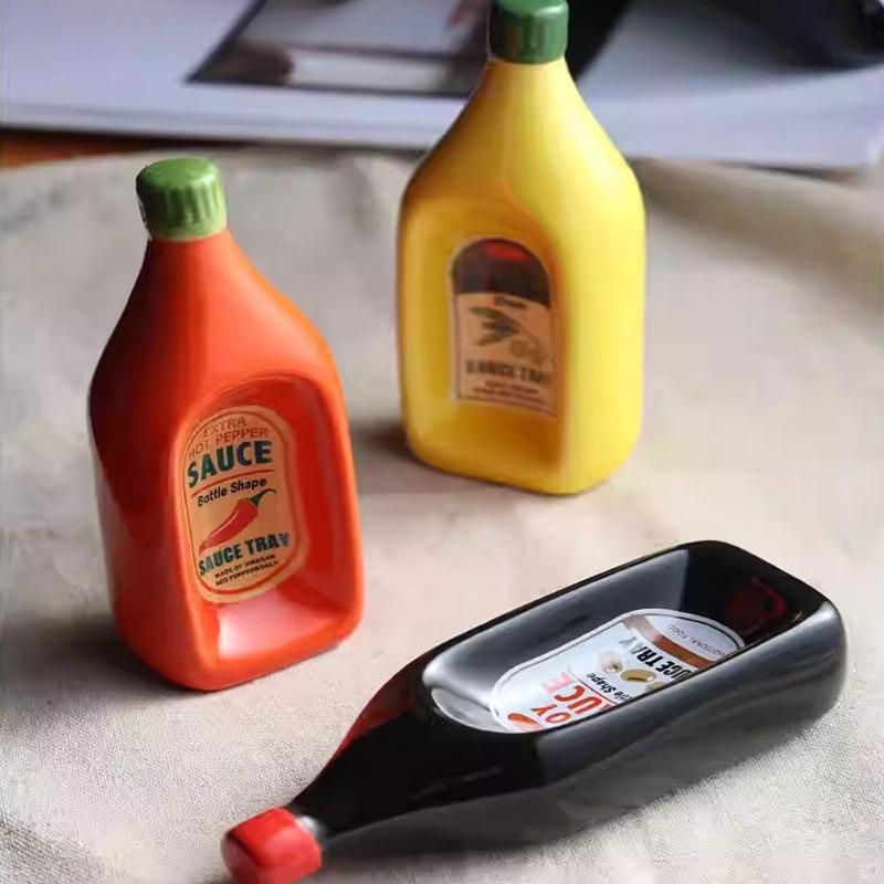Ceramic Soy Sauce Dipping Bowl for Seasoning and Sauces Porcelain Mustard Serving Dish Practical Dinnerware for Home Use