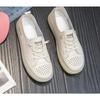 Perforated Breathable Shoes, Women's Soft-soled Single Shoes, Casual Shoes, Flat Board Shoes Devotion