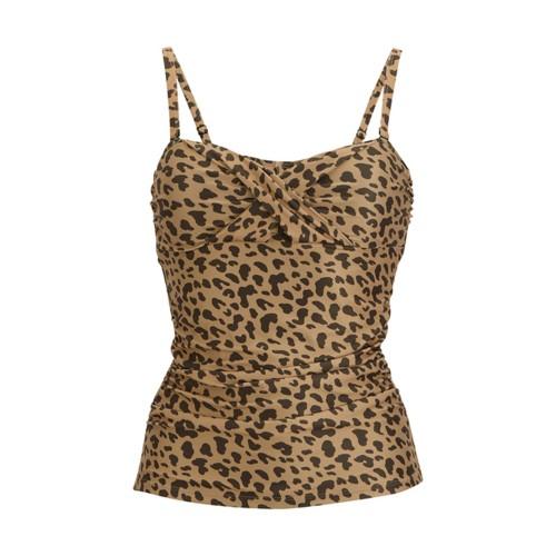 Regatta Womens/Ladies Aceana III Leopard Print Tankini Top
