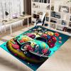 1 Stück Blume Auto Extra Groß Rutschfester Teppich, Büro, Familie, Schlafzimmer, Studio Großer Teppich Teppiche für Innenräume