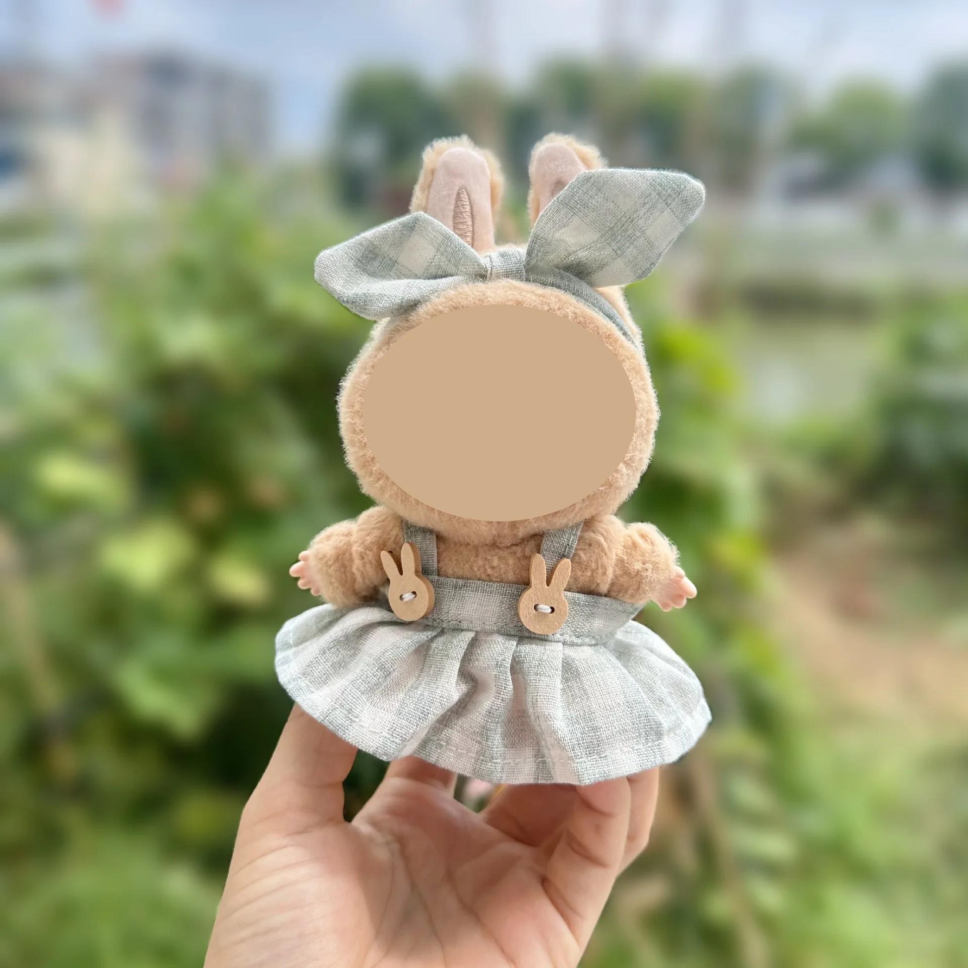 

Doll S Clothes Outfit Accessories for 15-17cm Labubu Idol V1 V2 Stylish Outfit Clothes Sports Leisure Suit Clothing Gift NO DOLL