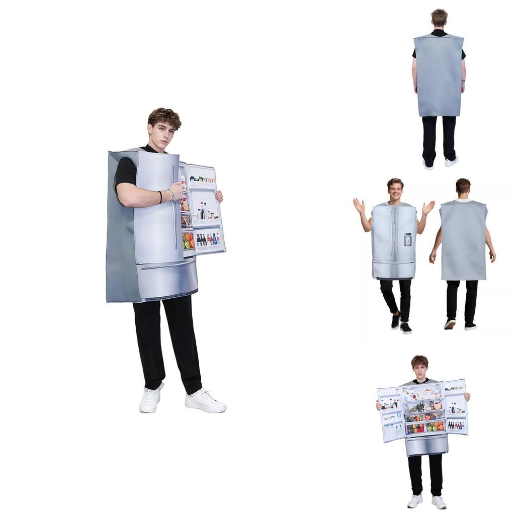 Fantasy Cosplay Refrigerator Costume For Gaming Anime Role Play Creative Dress