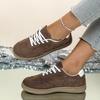 Women‘s Shoes Spring Retro Versatile German Training Flat Breathable Comfortable Casual Board.