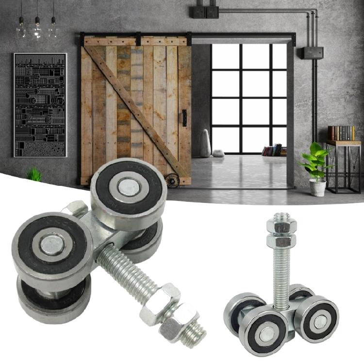 Ρυθμιζόμενα Συστήματα Συρόμενων Αναδιπλούμενων Πορτών Ρουλεμάν από Ανοξείδωτο Ατσάλι Μηχανισμός Οδηγού Μείωσης Θορύβου Για Οικιακή Και Βιομηχανική Χρήση