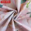 1 Stück Nuan Serie Französischer Landhausstil Verdunkelungsvorhänge Rosa Kamelien-Druck Vorhänge für Schlafzimmer Wohnzimmer Balkon Fenster für Heimdekoration