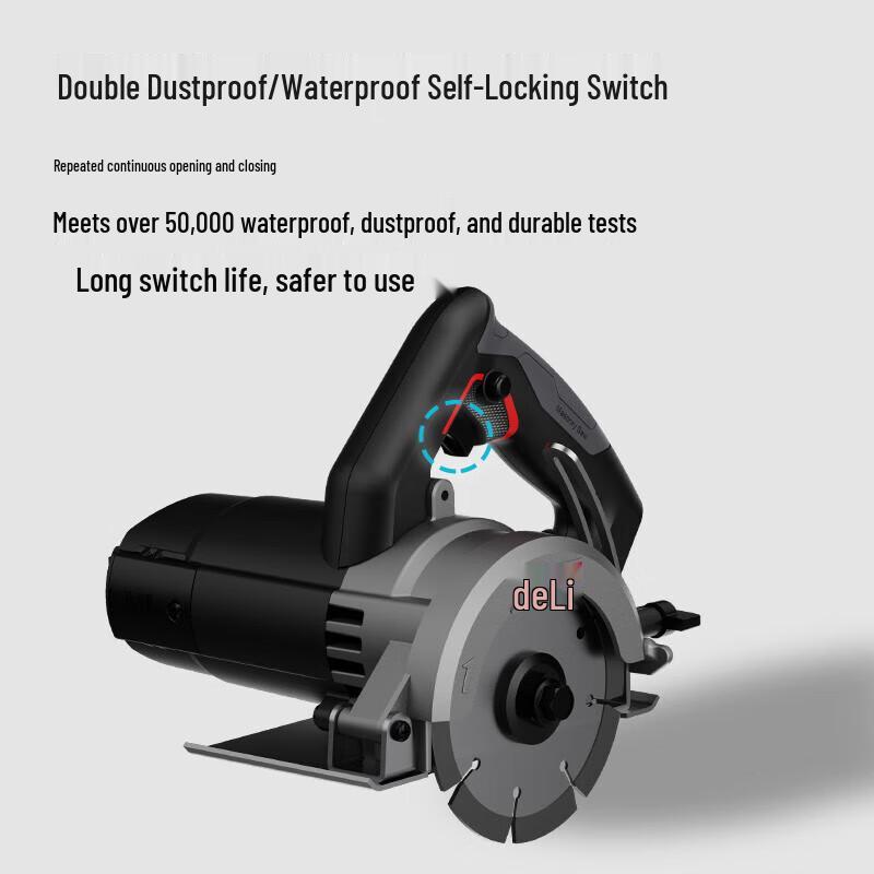Deli Multifunction Stone Tile Cutter CN Plug (adapter Included)