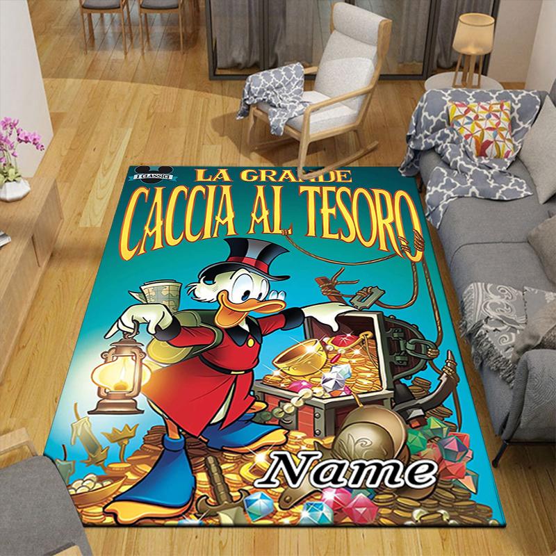 Custom 1Pc Duck Adventures Flight Fun Rug Office Carpet Indoor Outdoor Entrance Doormat Nonslip Soft And Comfortable Living Room D91639