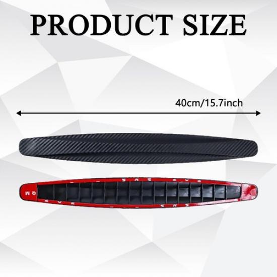 2PCS Car Bumper Guard Strip, Scratch-Resistant Anti-Collision Patch, Rubber