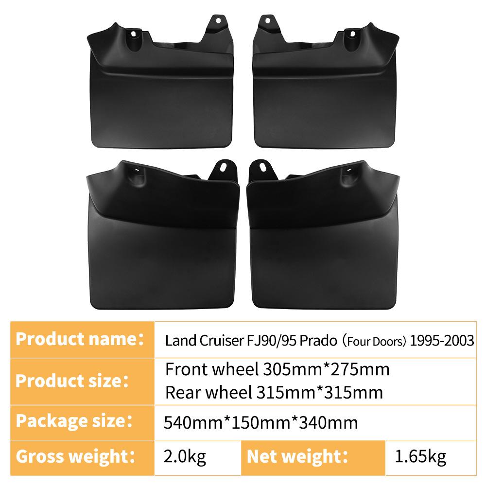 Passend für Prado Overbearing Land Cruiser FJ90 Prado 1995-2003 Kotflügel Viertürer