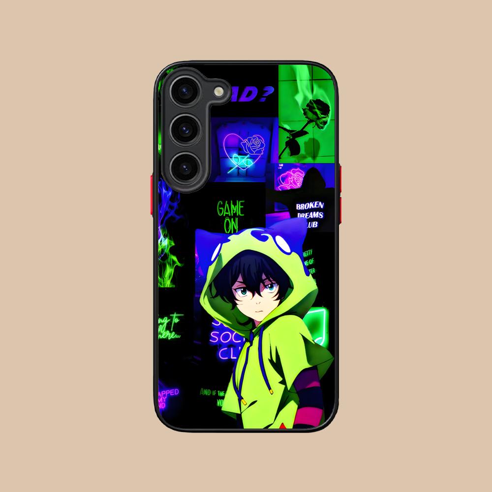 SK8 Infinity Miya Chinen Phone Case for Samsung Galaxy S26 S25 S24 S23 S22 S21 Plus FE Ultra Skin Feel Shockproof Cover Galaxy S26