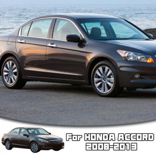 Passenger RH Side Gloss Black Rearview Mirror Cover Caps For Honda Accord 08-13