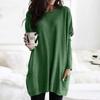 Long Sleeve Casual Pocket Pocket T-shirt T-shirt Top Long sleeve Casual Pocket T-shirt Top Women