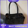 Retro Bag Women's Large-capacity New Autumn and Winter Casual Shoulder Underarm Bag Textured Commuter Tote Bag