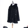 Women's Faux Mink Fur and Leather Long Coat (2021)