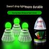 Luminous Windproof Nylon Badminton Shuttlecock with Fluorescent Light Strip for Outdoor Night Training