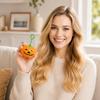 Slow Rebound Pumpkin Shaped Stress Relief Toy with Funny Scary Face for Adults and Children Halloween Theme Squeeze Decoration