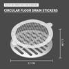 10/20Pcs 9/11CM Anti-blocking Filter Screen Disposable Floor Drain Hair Catcher Drain Stopper Cover Kitchen Bathroom Accessories
