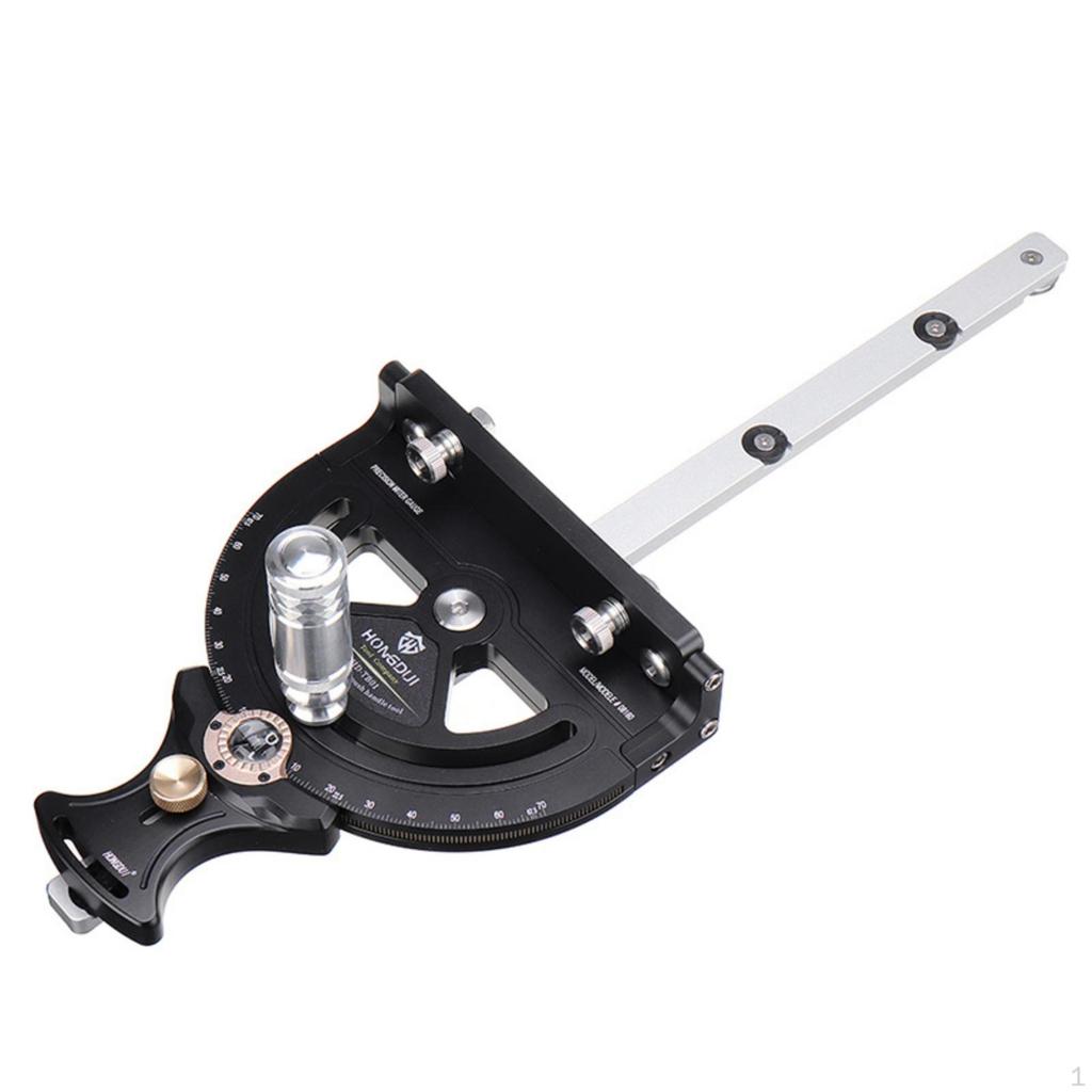 Table Saw Miter Gauge Precision Adjustable Tool for Woodworkers, Carpenters, Carpentry,