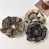 Korean Retro Double-Layer Plaid Hair Ring - Sweet, Versatile Hair Accessory