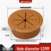 Desktop Decorative Cable Management and Sealing Cover for Desk Cable Holes