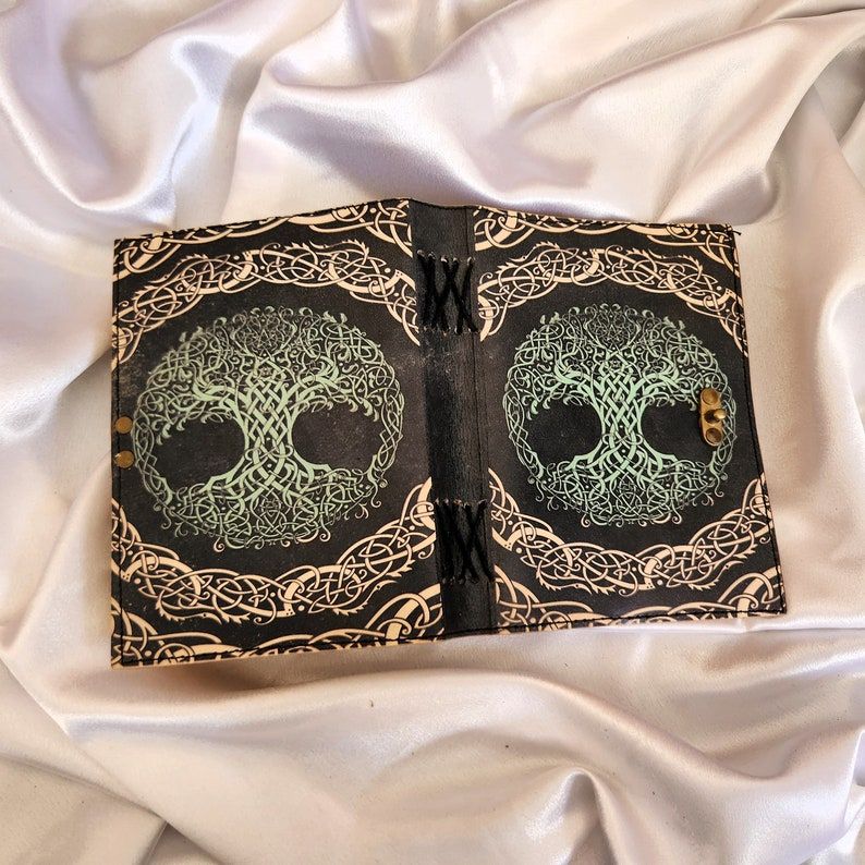 Tree of Life Leather Journal, Leather Dairy, Leather Notebook, Sketchbook, Writing Journal, Wedding Gift, Travel Journal, Personalized Gift.