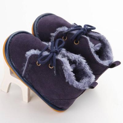 Winter Infant Shoes Boots Unisex Baby Boys Girls Warm Cotton Anti-Slip First Walkers Crib Shoes