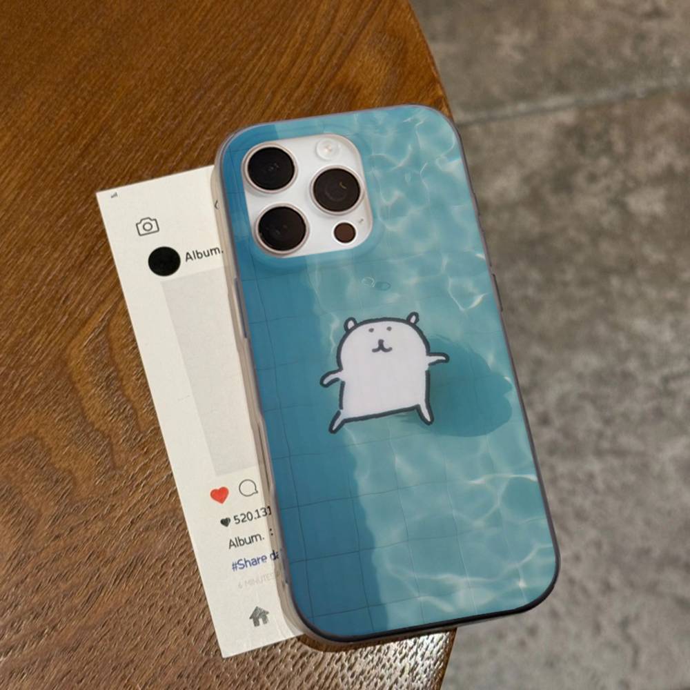 Popular Cute J-Joke B-Bear Phone Case For IPhone 17 16 15 14 Plus 11 12 13 Pro Max Shockproof Protection Soft Back Cover