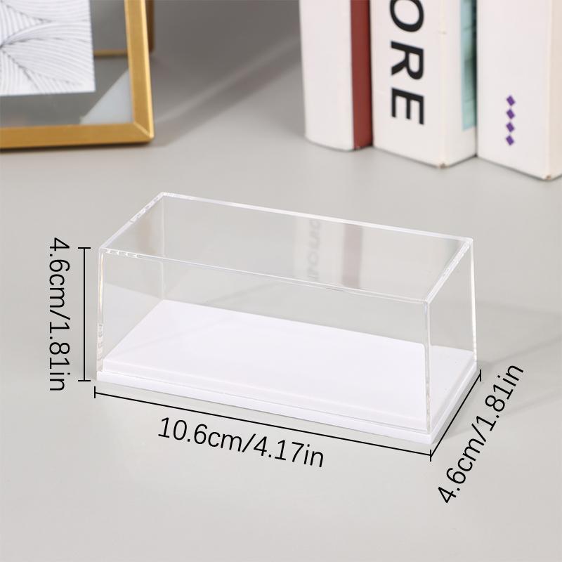 

1:64 масштабная коробка для демонстрации моделей автомобилей прозрачный акриловый пылезащитный чехол твердый чехол коллекционная миниатюрная фигурка игрушка защита