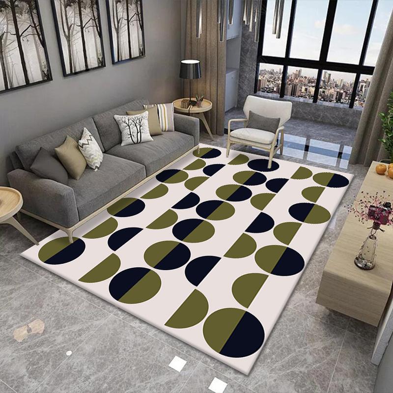 Modern Geometry Carpet In the Living Room Sofa for Luxury Bedroom Girl Bedside Decoration Home Accessories Large Rug Essentials