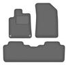 Tapis de voiture en velours graphite pour: Citroën C5 I break, berline (2001-2008)