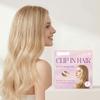 Clasp- Hair Clips (Flaxen Color) For Daily Loose Hairstyle, The Texture Is Smooth, Light And Portable, Easy To Wear.