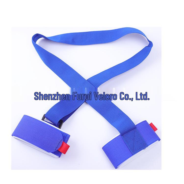 Handheld Double Snowboard Bindings and Ski Board Protection Straps with Shoulder Strap