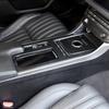 For Jaguar F-PACE XE XEL XF XFL 2016-2020 ABS Carbon Fiber Car Central Gear Shift Water Cup Holder Panel Cover Trim Sticker