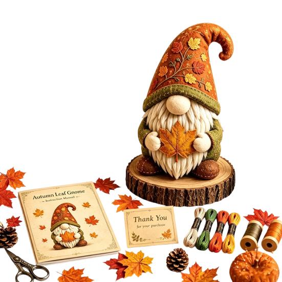 Yousheng DIY Patchwork Meeresbewohner Puppen-Set, Handgemachtes Patchwork-Zwerg Nähset für Heimdekoration, Stoff Cartoon Drachen Patchwork Bastelsets für