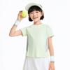 Annil Girls' Round Neck Short Sleeve Knit Top