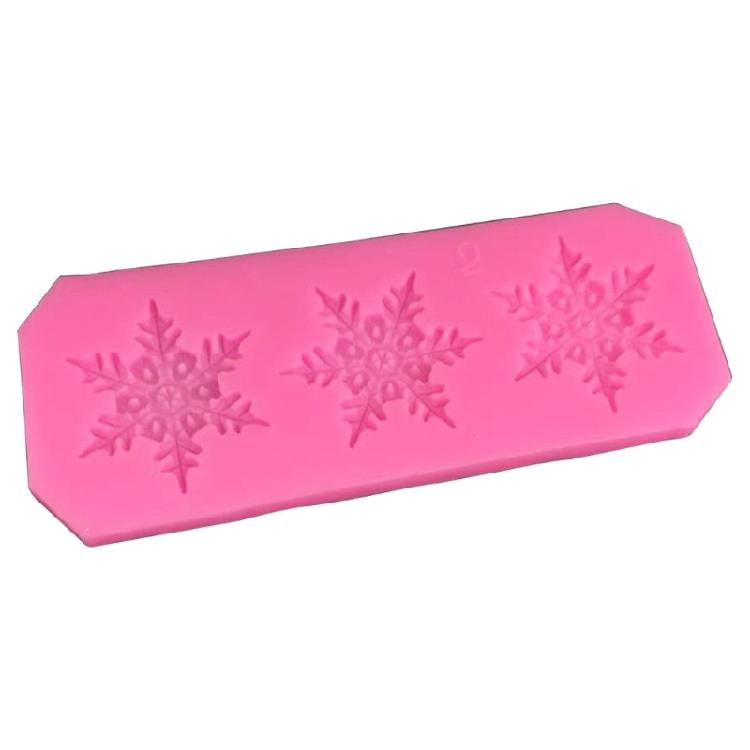 DIY Snowflakes Shape Fondant Mold Baking Gadgets Cake Baking Accessories 5 Types