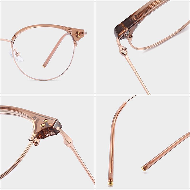 Ultra-light TR90 Anti-blue Light Glasses Can Be Equipped with Myopia Lens Frame MS8106