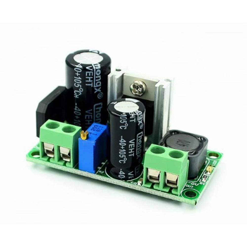 AC To DC Step-down Module Adjustable Output 3.3V-33V Supports Input Voltage AC 5V-30V and DC 5V-50V with 2.2A Continuous Current