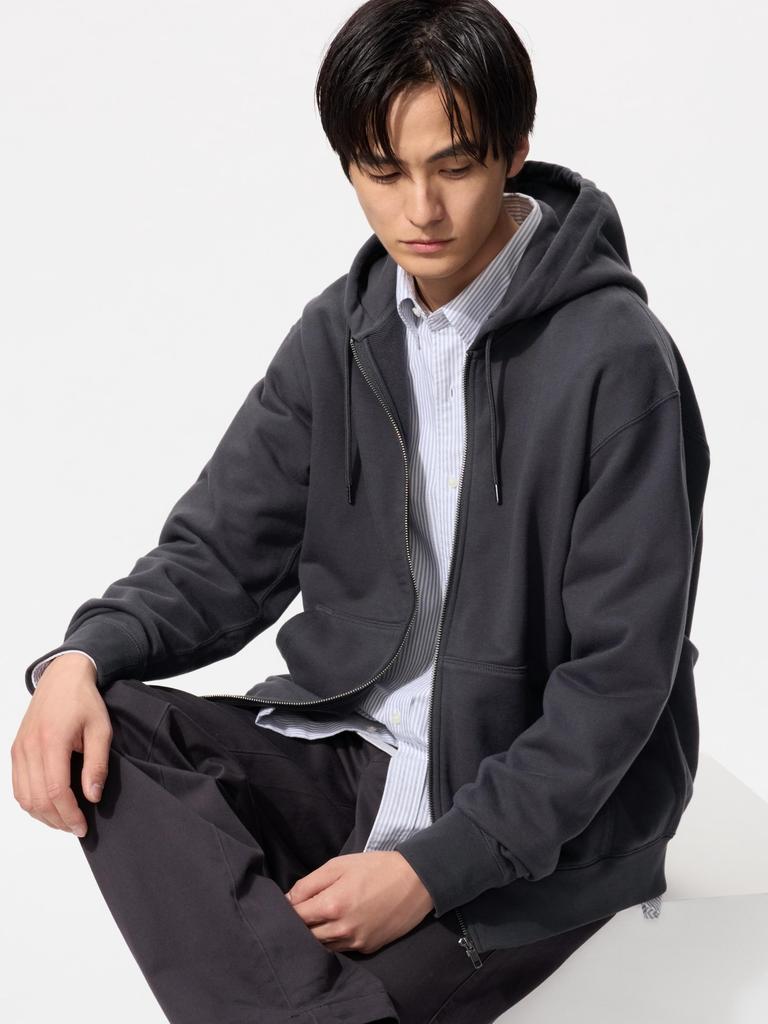 Uniqlo Sweatpool Zip Parka