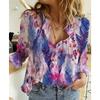 Temperament Loose Blouse Fashion Casual Woman Shirt Elegant Long Sleeve Shirt Woman Holiday Weekend Top