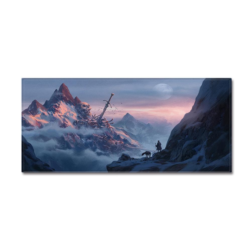 Skull Sand Wardrobe Shoe Cabinet Long Floor Mat