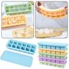 Silicone Ice Cubes Tray Easy Release Space-Saving Stackable Design Perfect Present Idea
