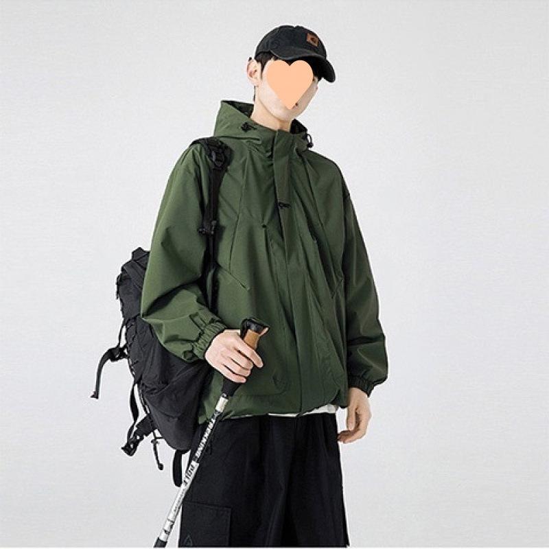 Spring and Autumn Jacket New Spring and Autumn Jacket Trendy Brand Outdoor Men's Casual Loose Jacket