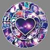 50 Pictures of Starry Sky Graffiti Personalized Small Fresh Guka DIY Mobile Phone Skateboard Water Cup Suitcase Stickers Waterproof